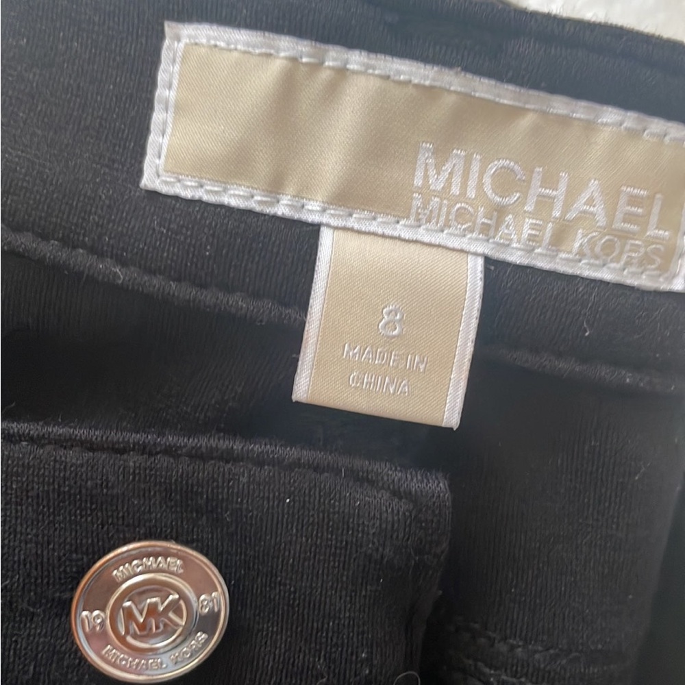 Michael Kors slim black pant - Picture 5 of 5